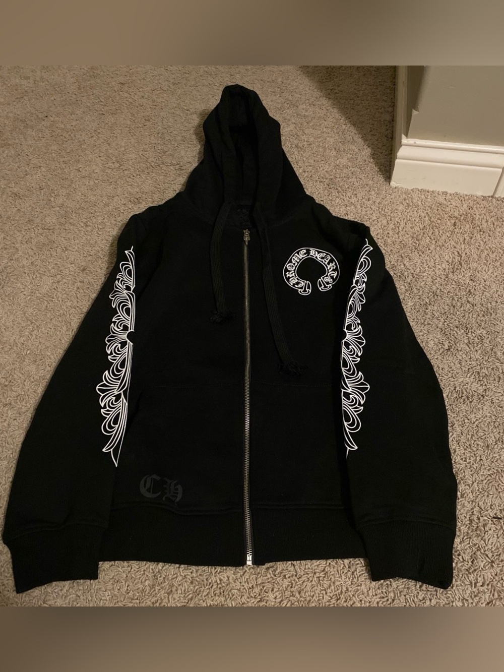 chrome hearts black jacket
